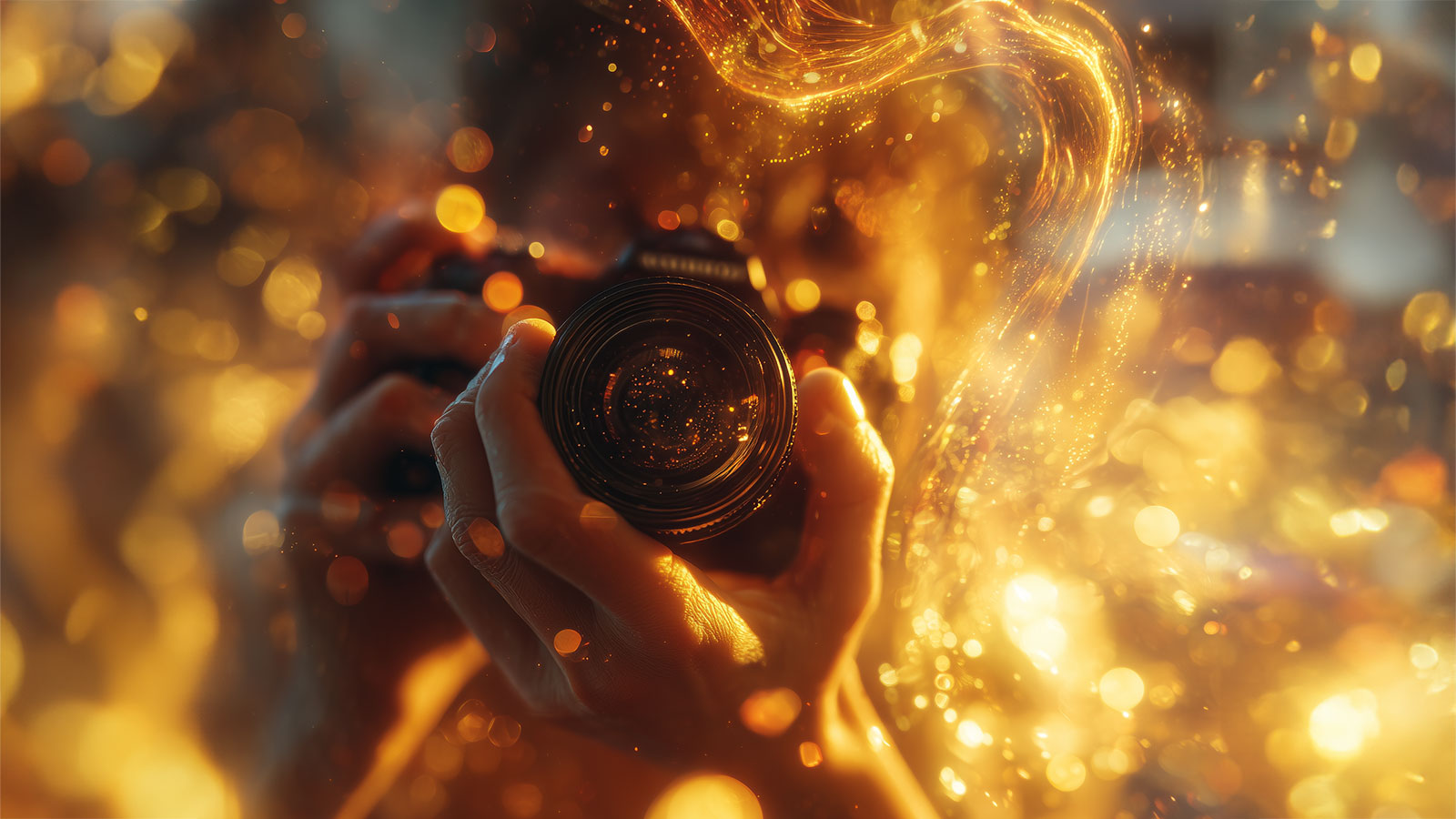 Zauber der Kamera – Wenn KI Kreativität weckt Midjourney-Visual zeigt den magischen Moment, wenn Technik zur Quelle neuer Ideen wird.